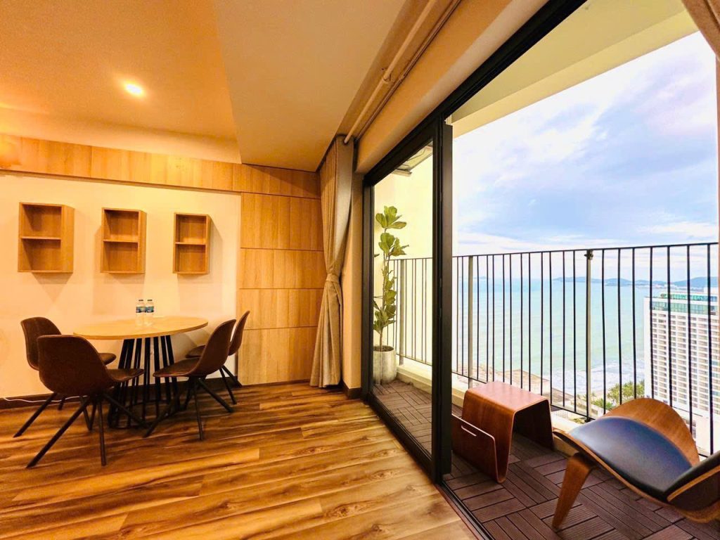 Studio sea view apartment at Gold Coast Nha Trang, floor 28, North Tower